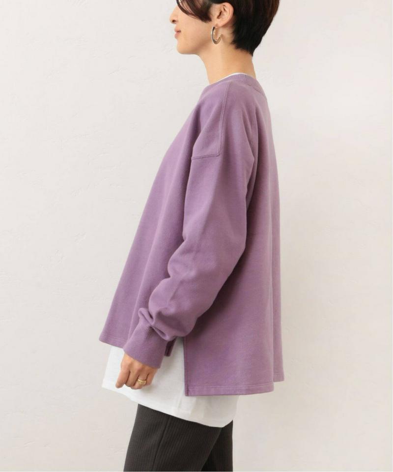 コットンラウンドヘムスウェット◆（JOURNAL STANDARD relume）