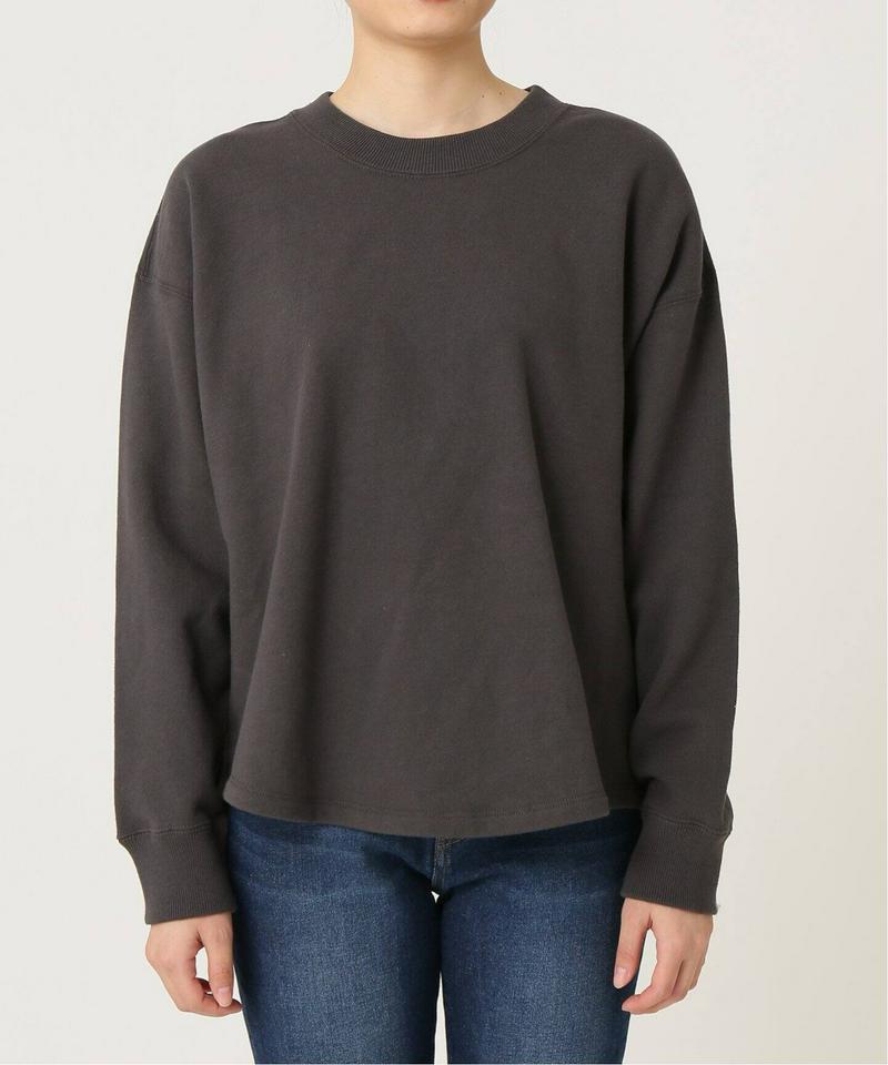 コットンラウンドヘムスウェット◆（JOURNAL STANDARD relume）
