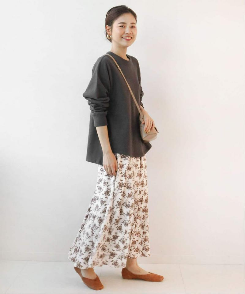 コットンラウンドヘムスウェット◆（JOURNAL STANDARD relume）