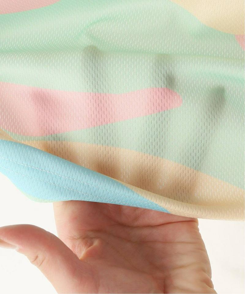 【DROLE DE MONSIEUR / ドロールドムッシュ】Meshice cream T-SHIRT：ポロシャツ（JOURNAL STANDARD relume）