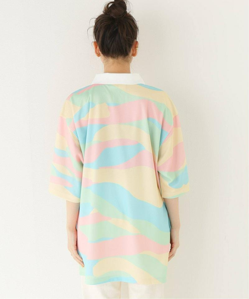 【DROLE DE MONSIEUR / ドロールドムッシュ】Meshice cream T-SHIRT：ポロシャツ（JOURNAL STANDARD relume）