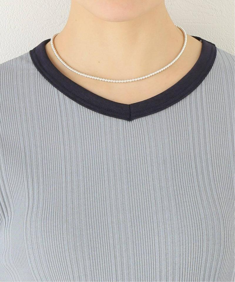 【MAISON EUREKA/メゾン・エウレカ】RANDOM RIB V NECK TEE：カットソー（JOURNAL STAN