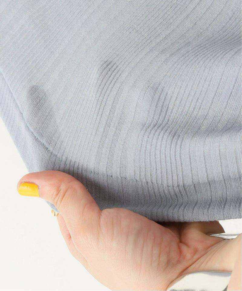 【MAISON EUREKA/メゾン・エウレカ】RANDOM RIB V NECK TEE：カットソー（JOURNAL STAN