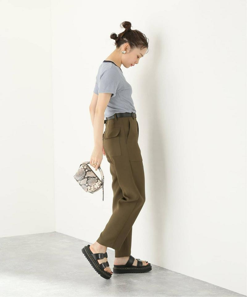 【MAISON EUREKA/メゾン・エウレカ】RANDOM RIB V NECK TEE：カットソー（JOURNAL STAN