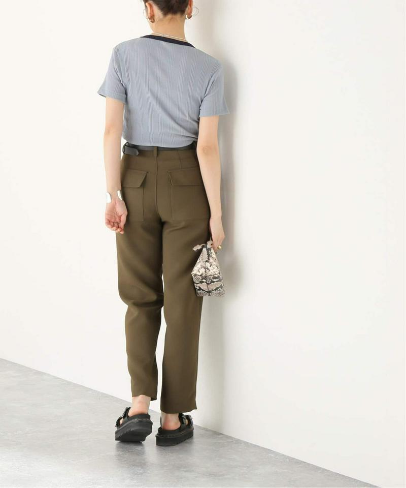 【MAISON EUREKA/メゾン・エウレカ】RANDOM RIB V NECK TEE：カットソー（JOURNAL STAN