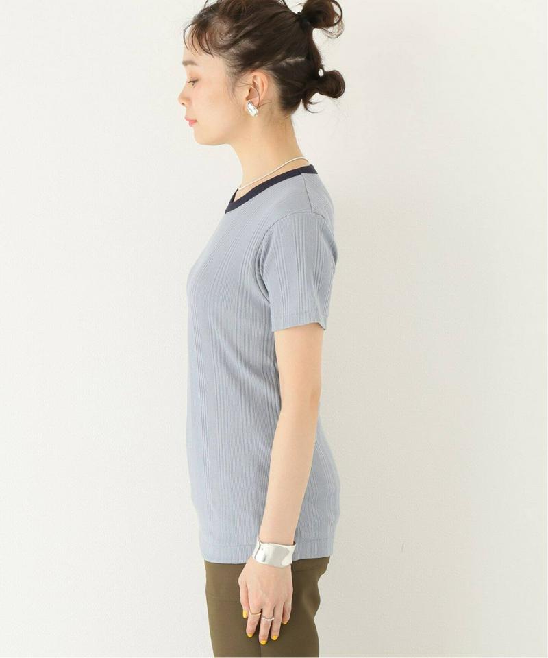 【MAISON EUREKA/メゾン・エウレカ】RANDOM RIB V NECK TEE：カットソー（JOURNAL STAN
