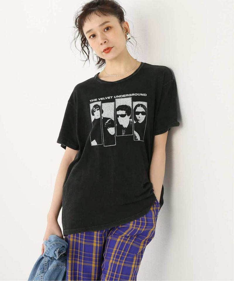 【R13/アールサーティーン】Velvet Underground Group Shot boy：Tシャツ