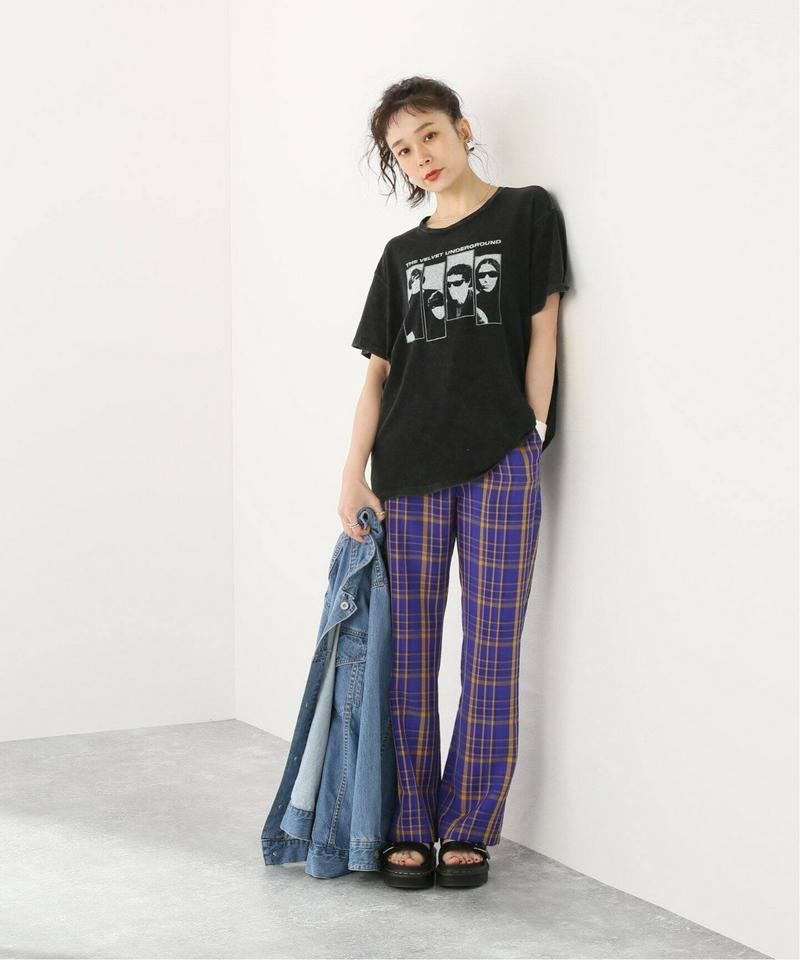 【R13/アールサーティーン】Velvet Underground Group Shot boy：Tシャツ