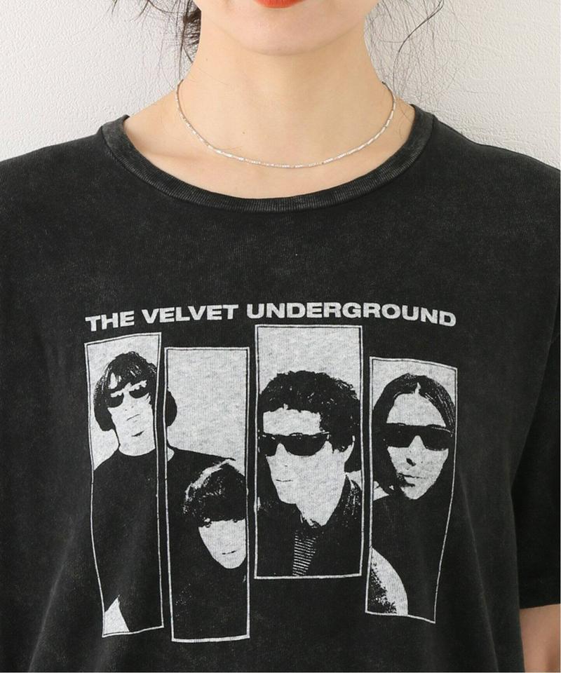 【R13/アールサーティーン】Velvet Underground Group Shot boy：Tシャツ