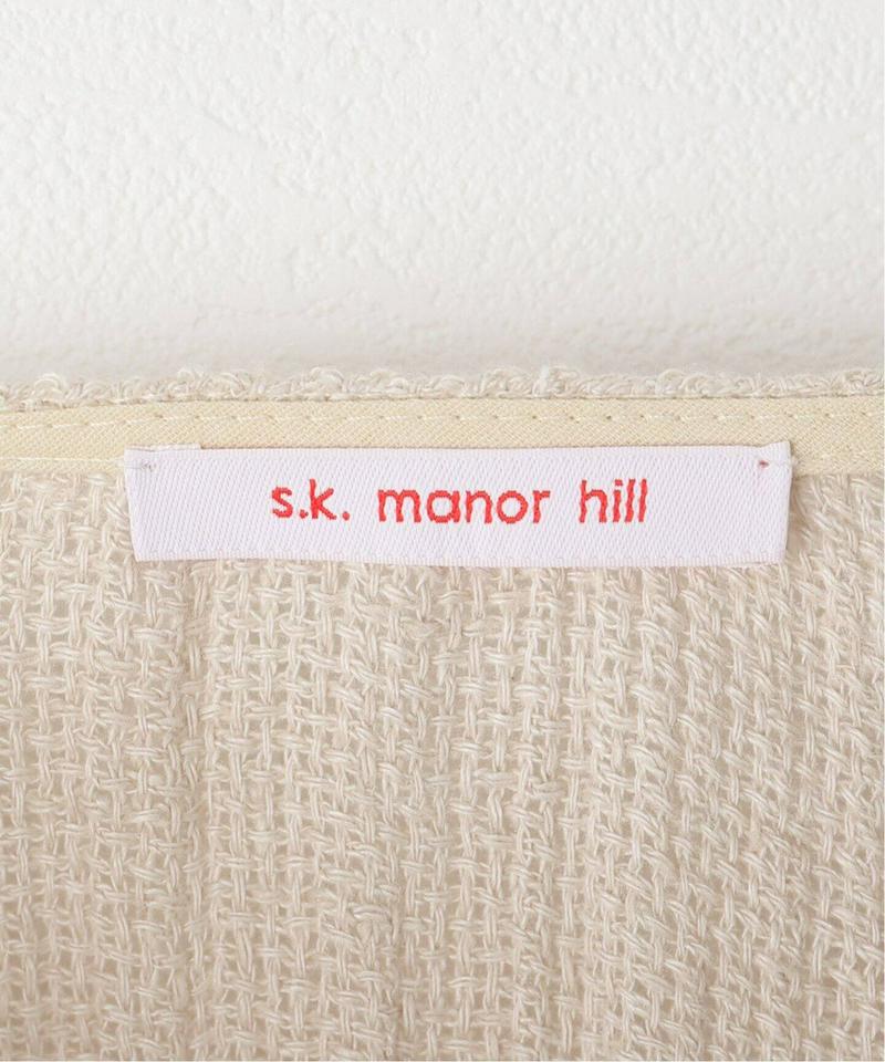 【S.K MANOR HILL / エスケーマノアヒル】TANK TOP：タンクトップ