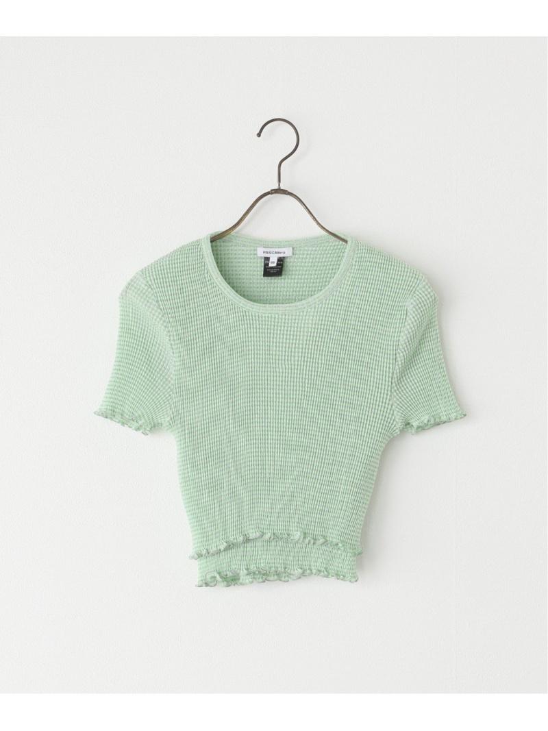 PRISCAVERA double layer crop top