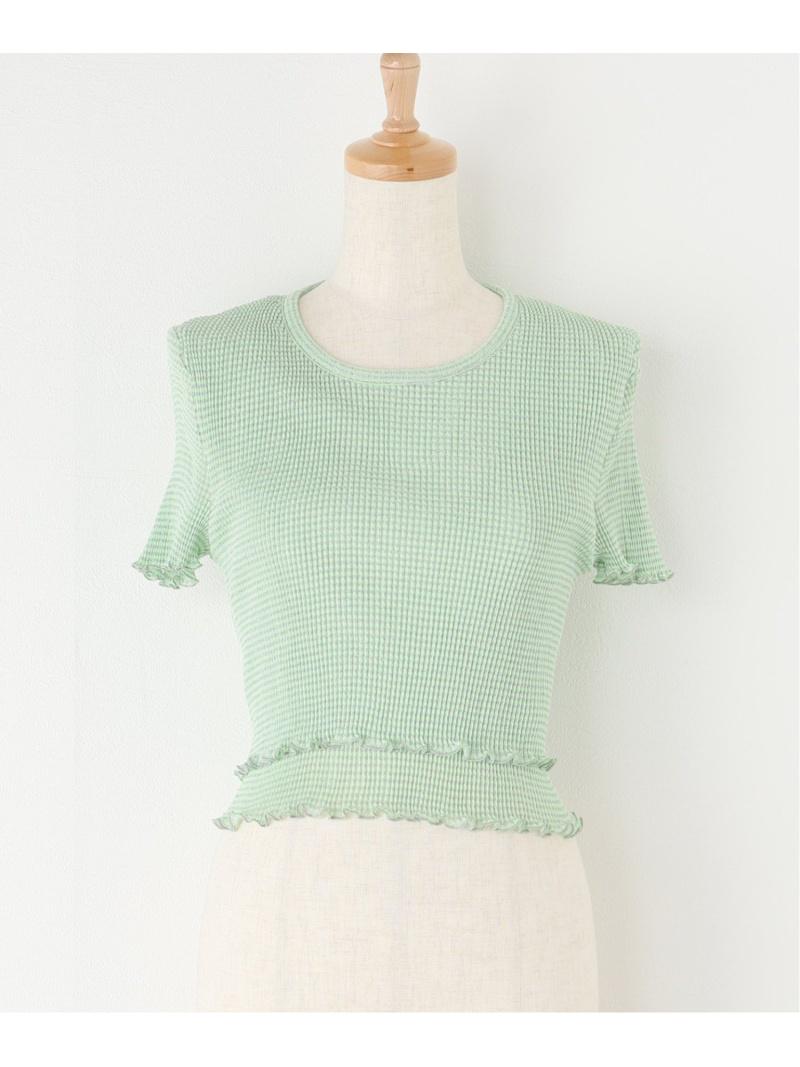 PRISCAVERA double layer crop top