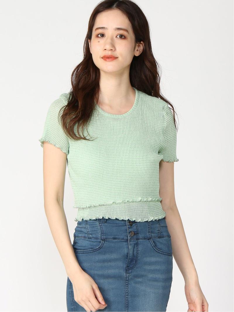 PRISCAVERA double layer crop top
