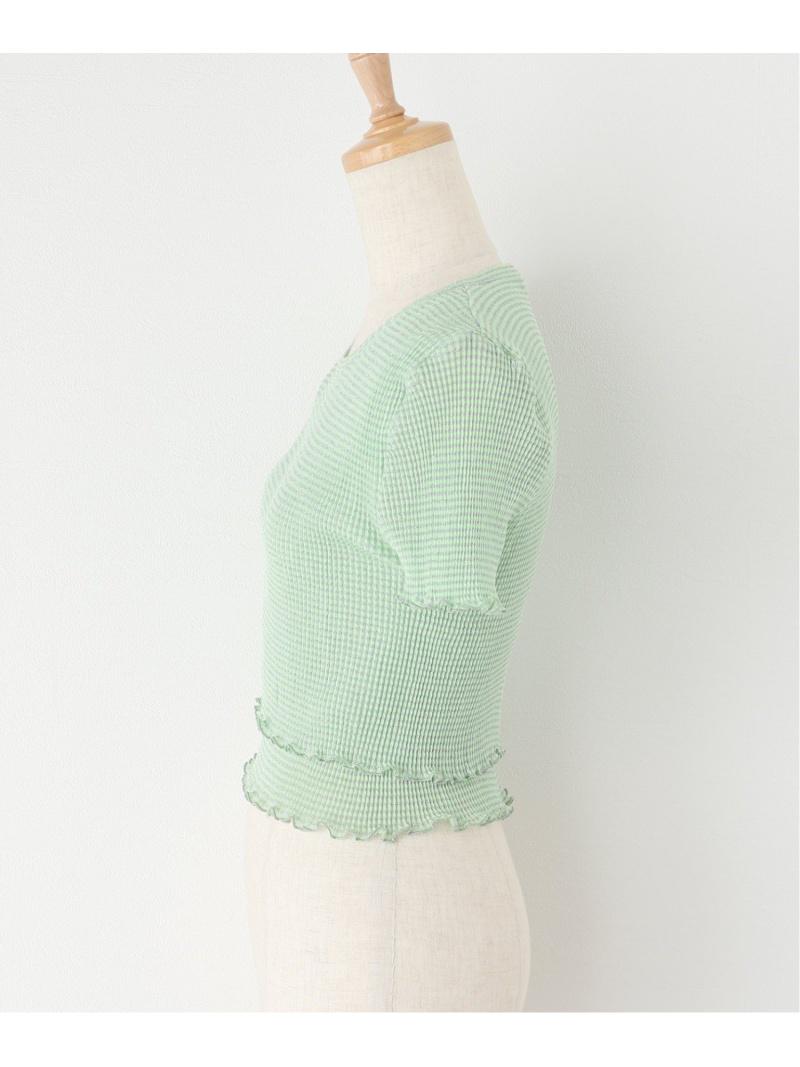 PRISCAVERA double layer crop top