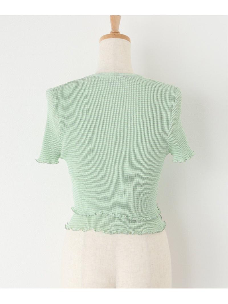 PRISCAVERA double layer crop top