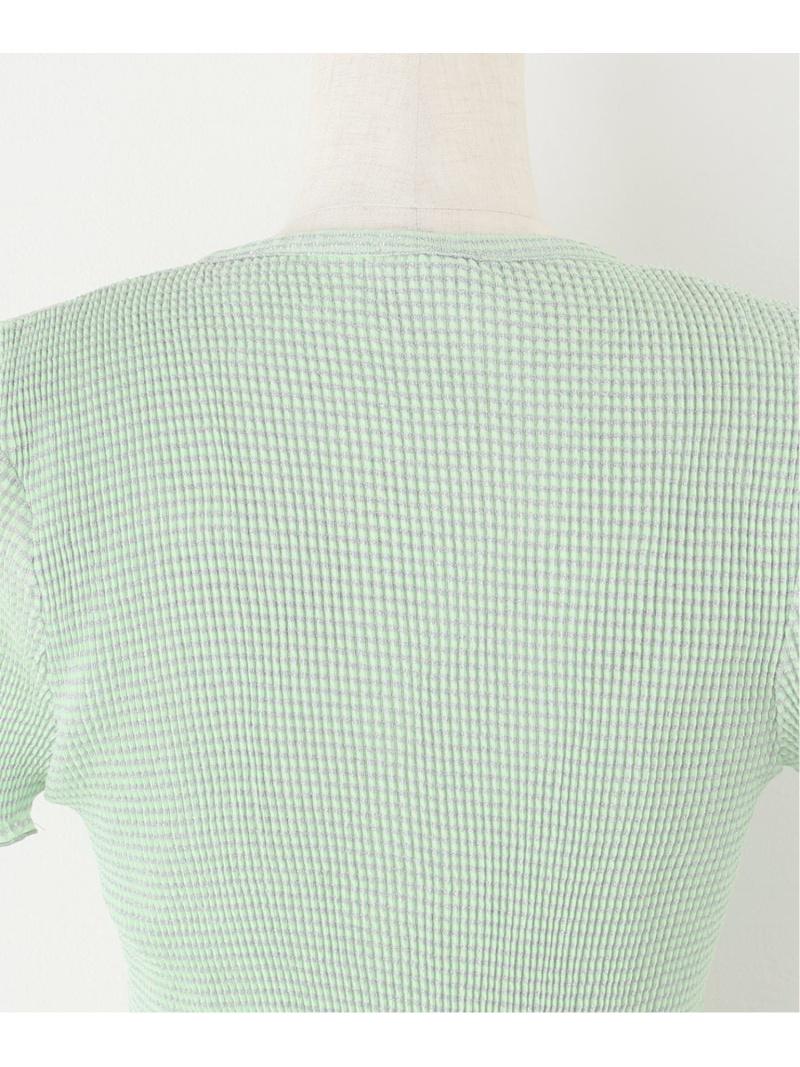 PRISCAVERA double layer crop top