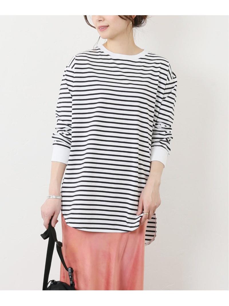 プレミアムコットン ラウンドヘム L/Tee