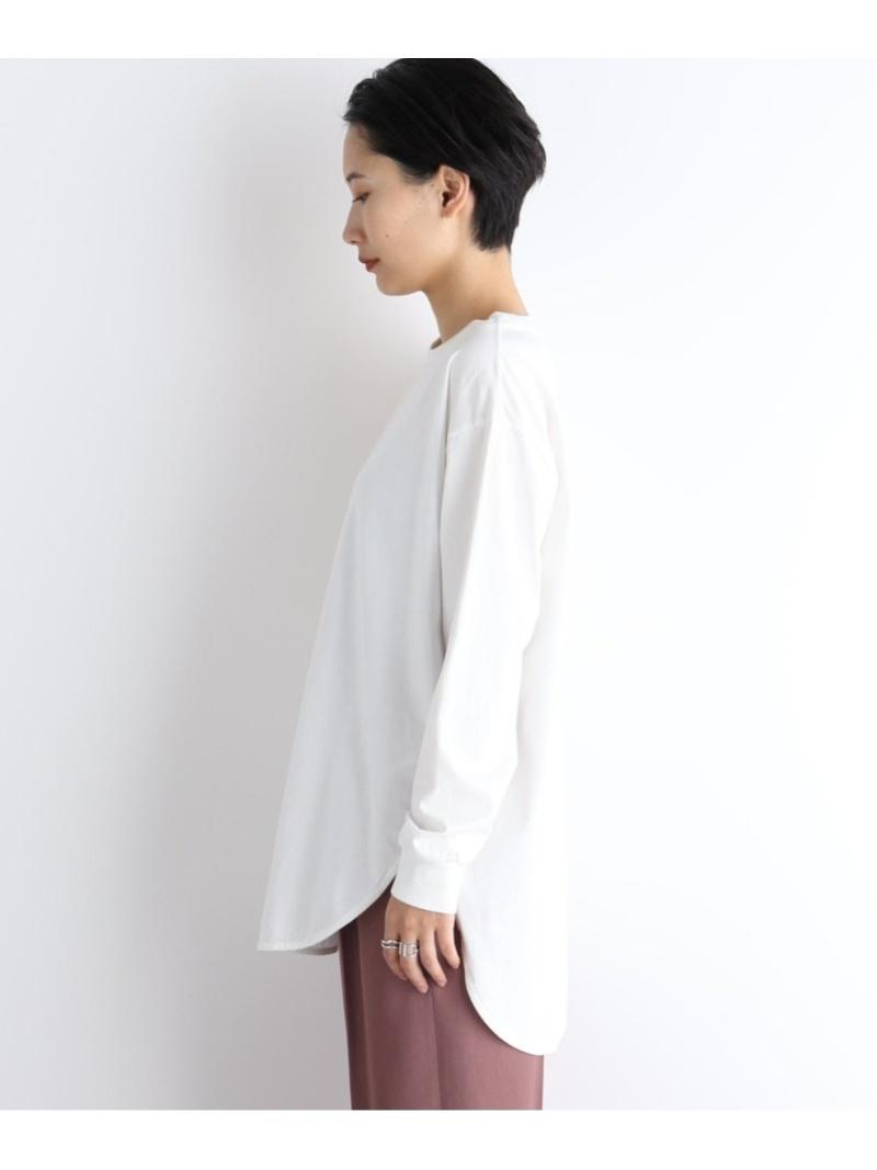 プレミアムコットン ラウンドヘム L/Tee