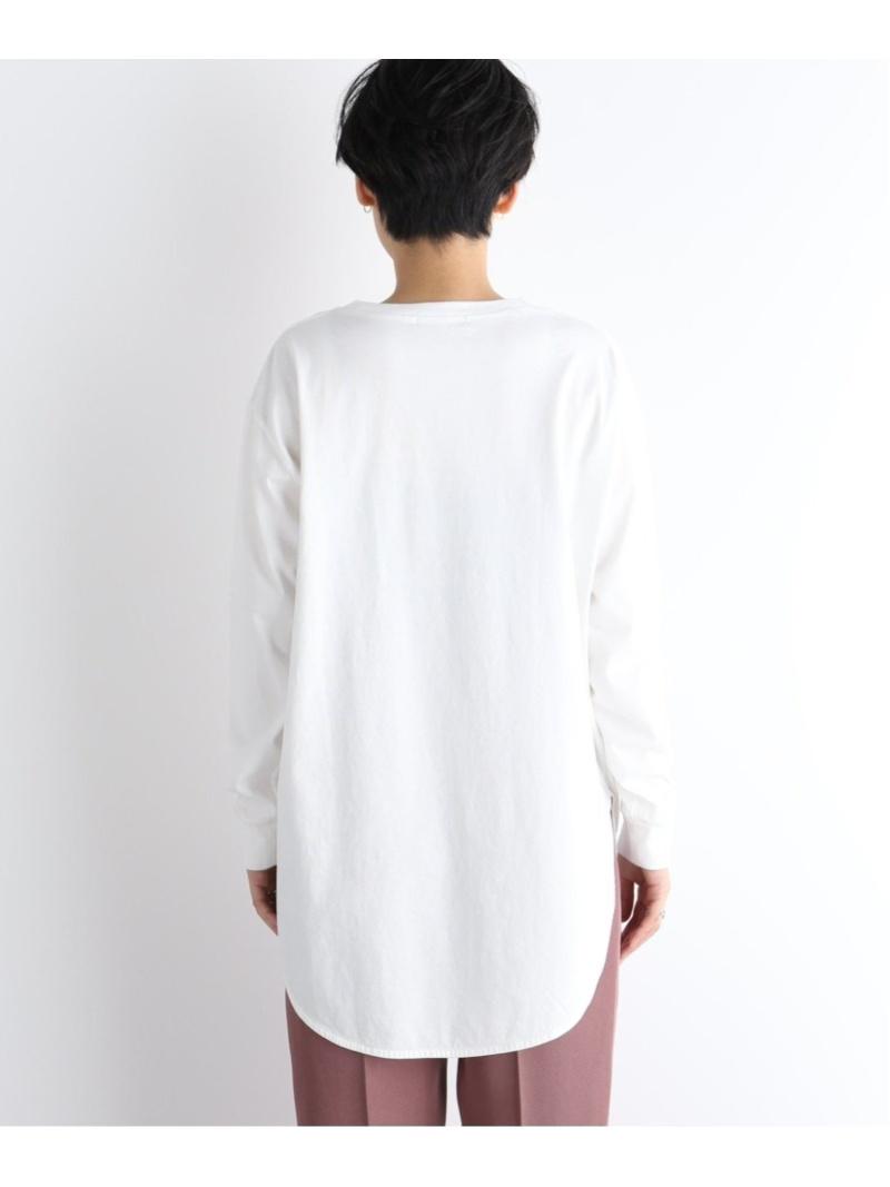 プレミアムコットン ラウンドヘム L/Tee
