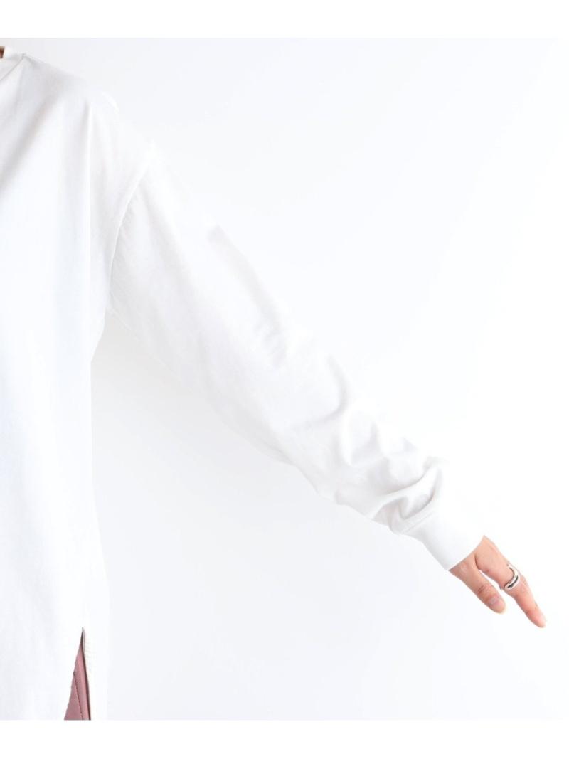 プレミアムコットン ラウンドヘム L/Tee