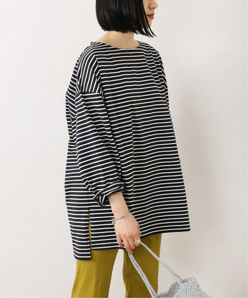 BIGシルエットボーダーTシャツ◆（JOURNAL STANDARD relume）