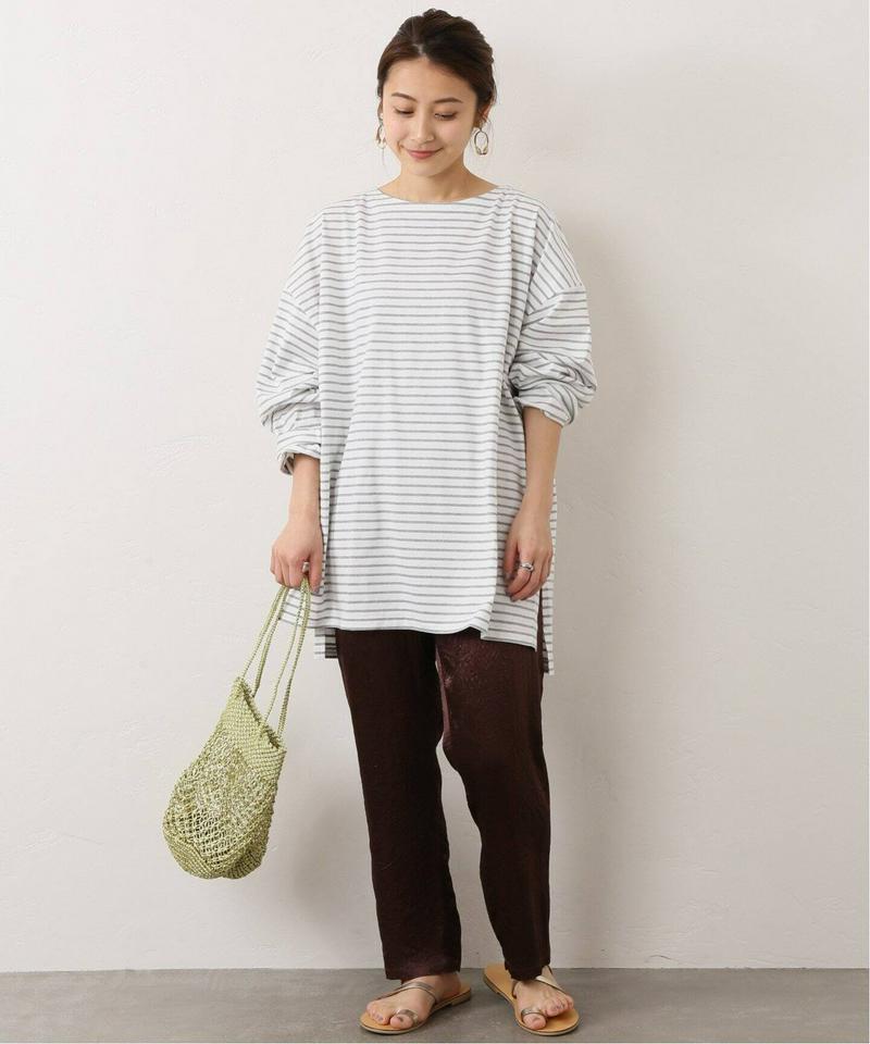BIGシルエットボーダーTシャツ◆（JOURNAL STANDARD relume）