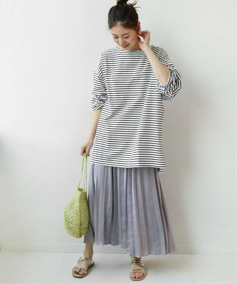 BIGシルエットボーダーTシャツ◆（JOURNAL STANDARD relume）