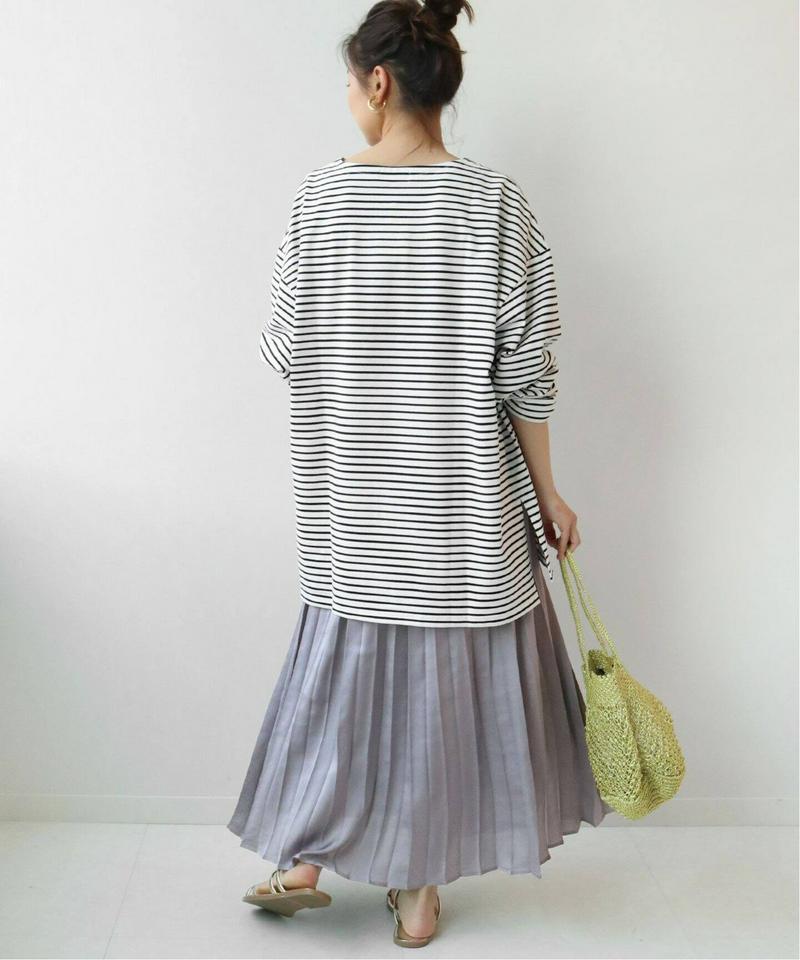 BIGシルエットボーダーTシャツ◆（JOURNAL STANDARD relume）