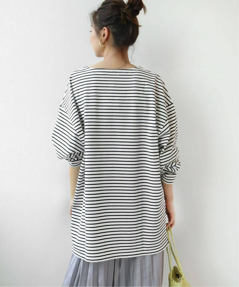 BIGシルエットボーダーTシャツ◆（JOURNAL STANDARD relume）