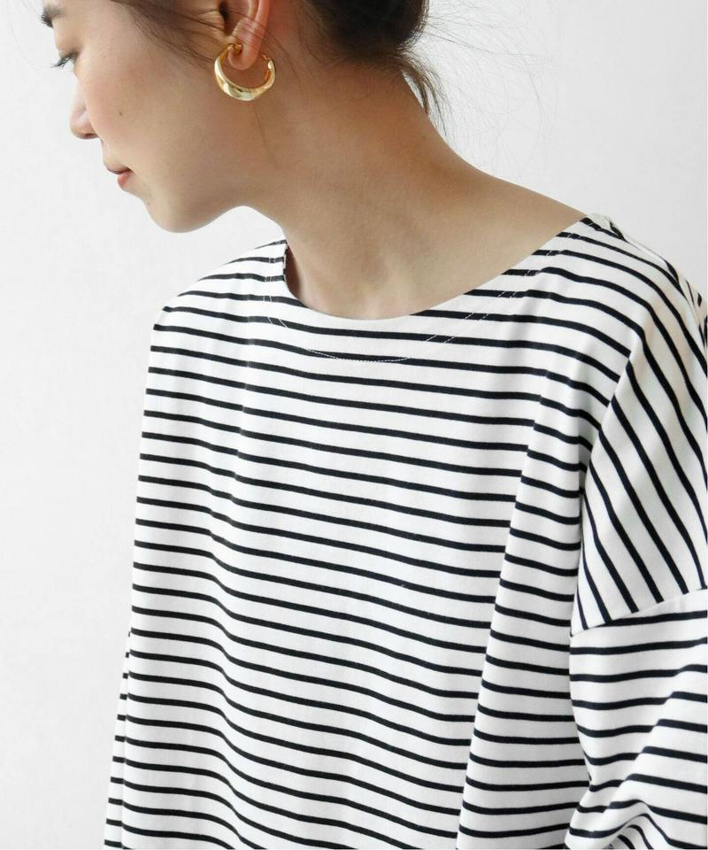 BIGシルエットボーダーTシャツ◆（JOURNAL STANDARD relume）