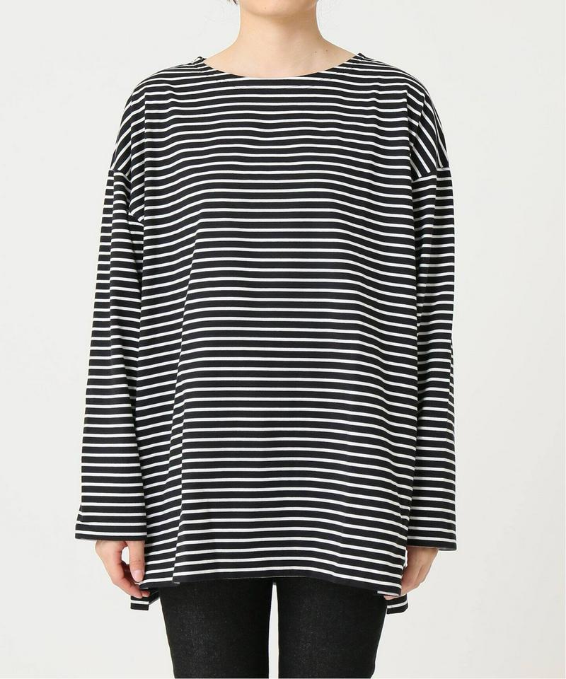BIGシルエットボーダーTシャツ◆（JOURNAL STANDARD relume）