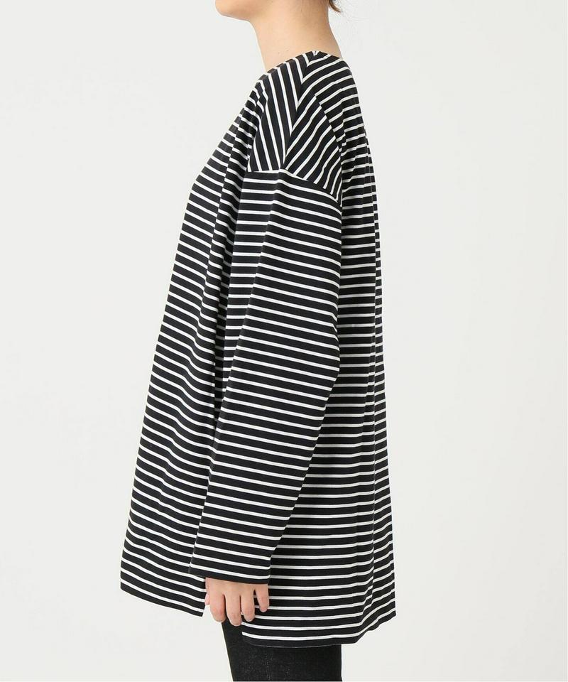 BIGシルエットボーダーTシャツ◆（JOURNAL STANDARD relume）