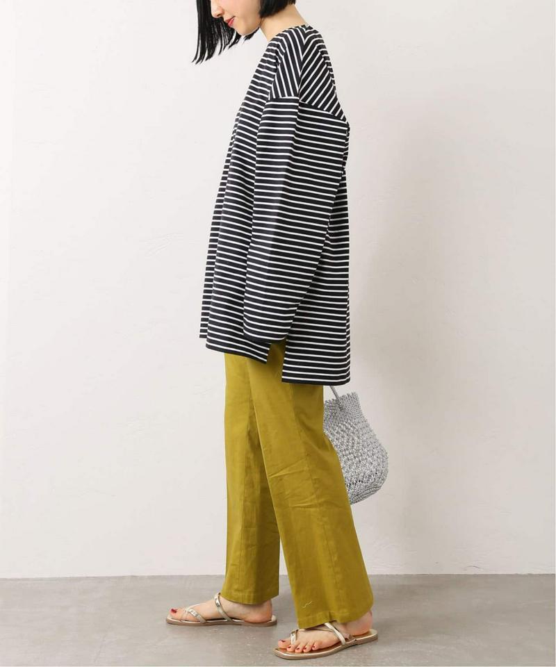 BIGシルエットボーダーTシャツ◆（JOURNAL STANDARD relume）