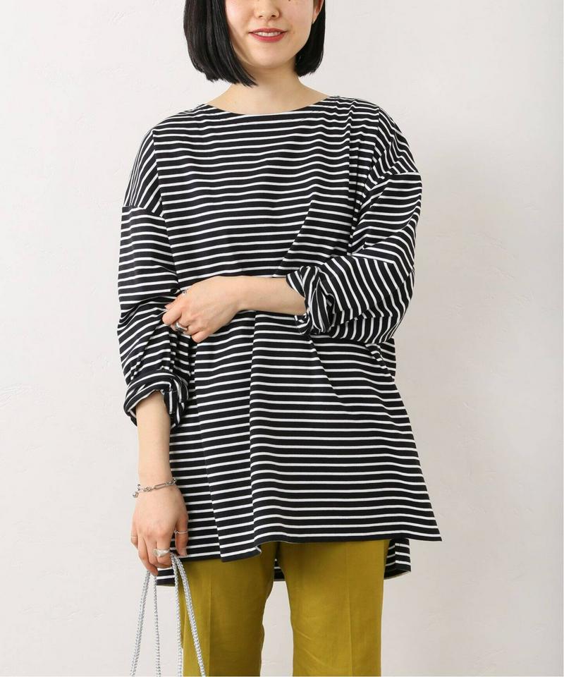 BIGシルエットボーダーTシャツ◆（JOURNAL STANDARD relume）
