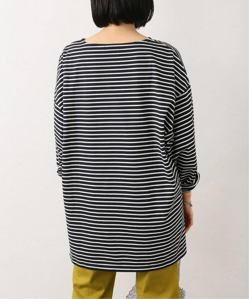 BIGシルエットボーダーTシャツ◆（JOURNAL STANDARD relume）