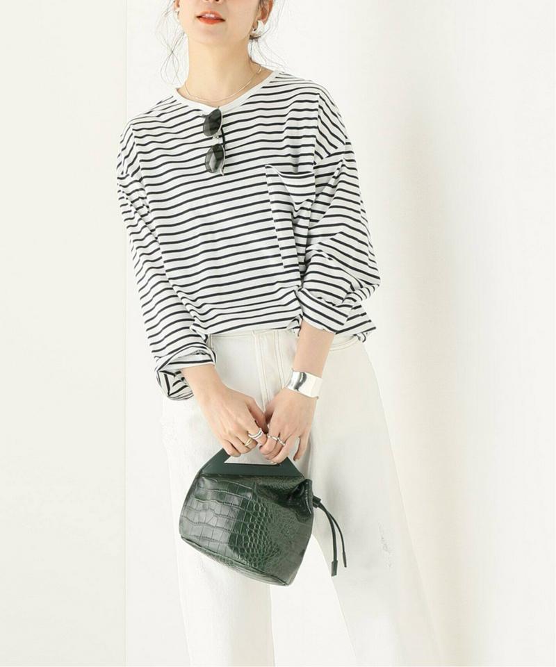 【MAISON EUREKA/メゾン・エウレカ】POPEYE POCKET L/S:ポケットロンT