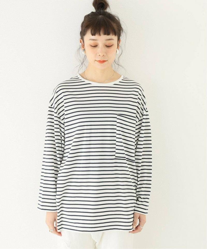 【MAISON EUREKA/メゾン・エウレカ】POPEYE POCKET L/S:ポケットロンT