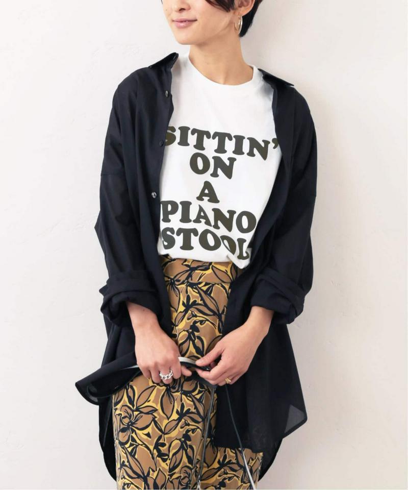 TCテンジク ロゴプリントTシャツ◆（JOURNAL STANDARD relume）
