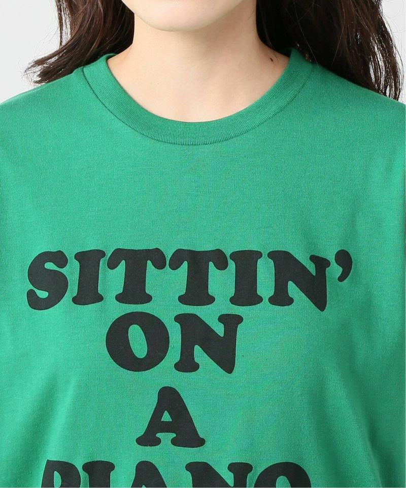 TCテンジク ロゴプリントTシャツ◆（JOURNAL STANDARD relume）
