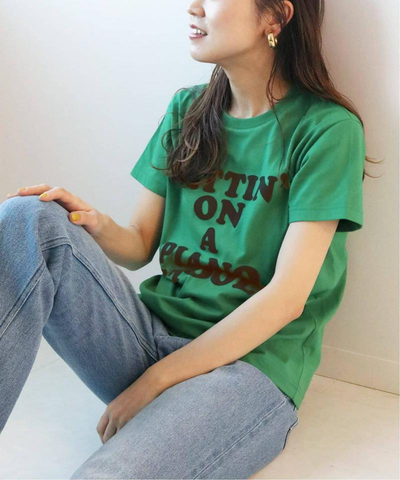 TCテンジク ロゴプリントTシャツ◆（JOURNAL STANDARD relume）