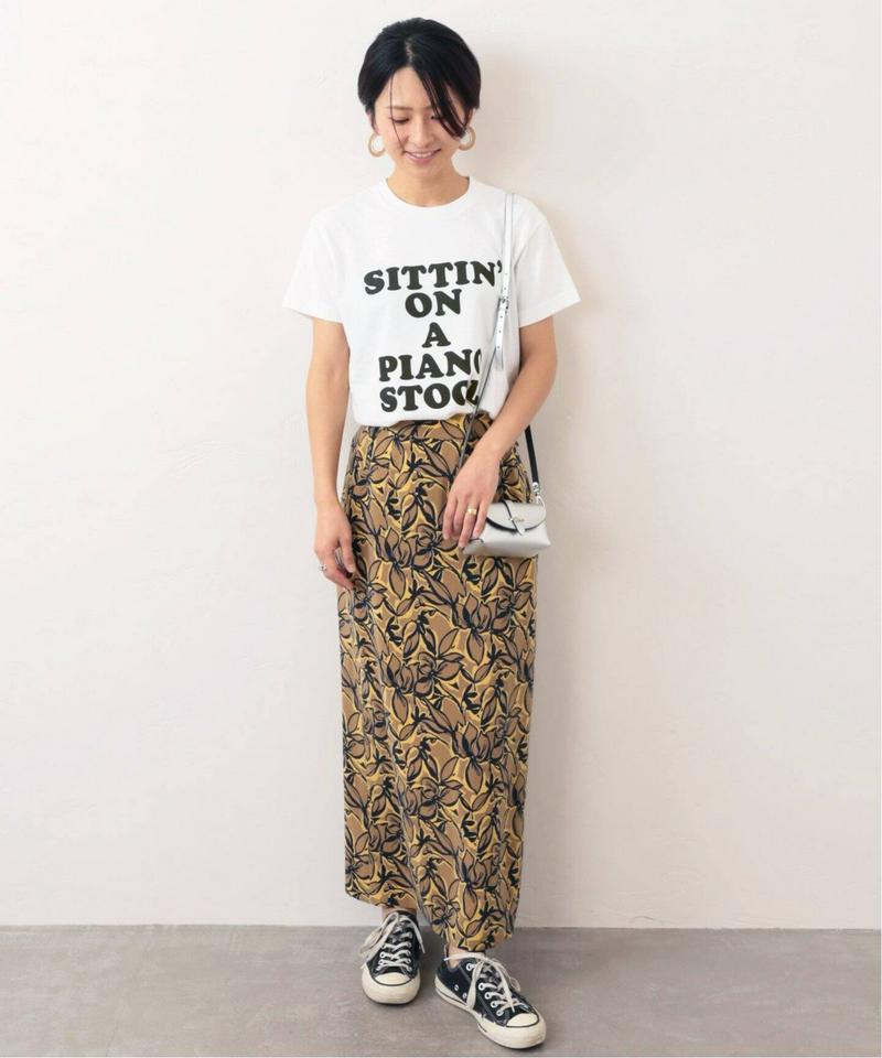 TCテンジク ロゴプリントTシャツ◆（JOURNAL STANDARD relume）