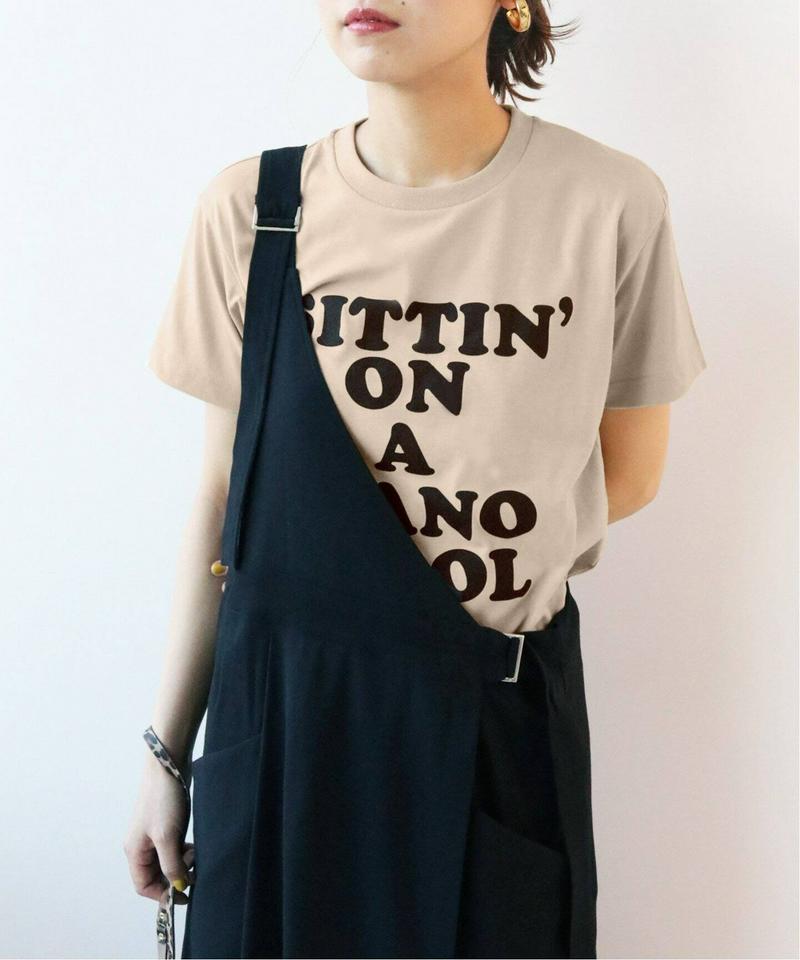 TCテンジク ロゴプリントTシャツ◆（JOURNAL STANDARD relume）