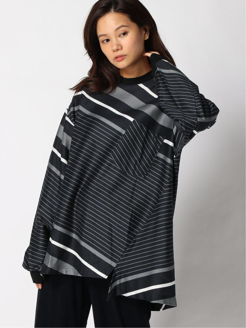 NOMA T.D. N stripe twisted ls tee