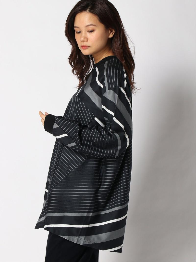 NOMA T.D. N stripe twisted ls tee