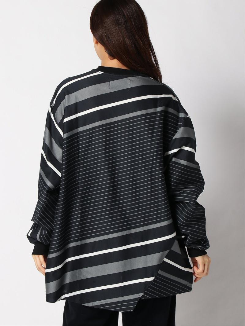 NOMA T.D. N stripe twisted ls tee