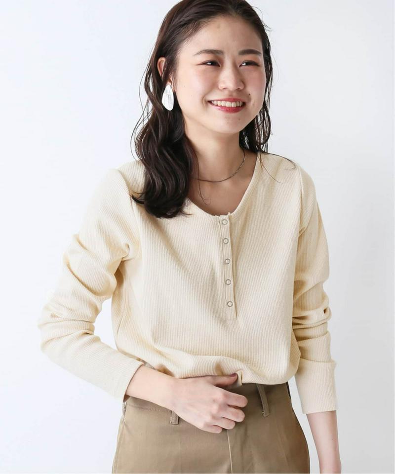 ハリヌキリブヘンリーネックプルオーバー◆（JOURNAL STANDARD relume）