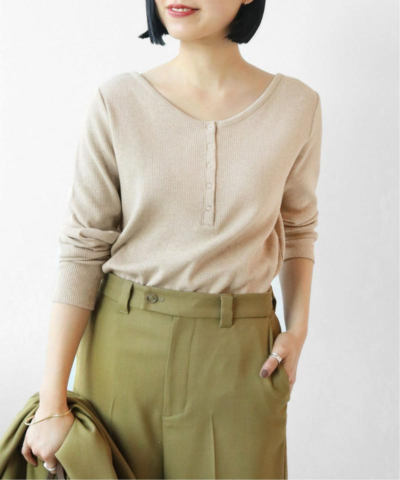 ハリヌキリブヘンリーネックプルオーバー◆（JOURNAL STANDARD relume）