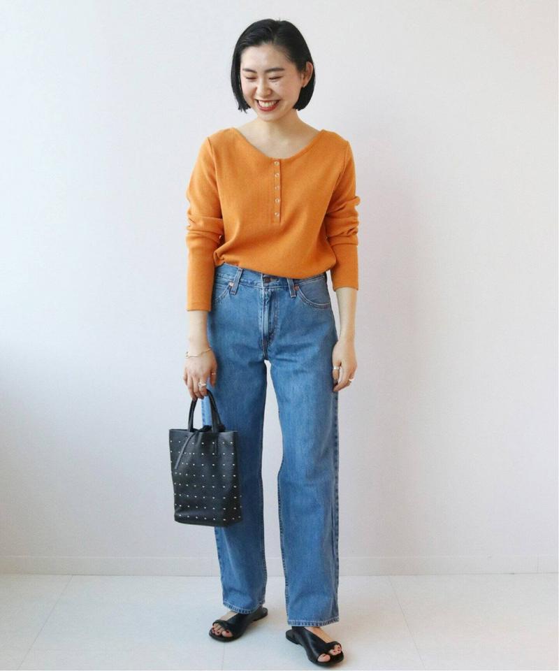 ハリヌキリブヘンリーネックプルオーバー◆（JOURNAL STANDARD relume）