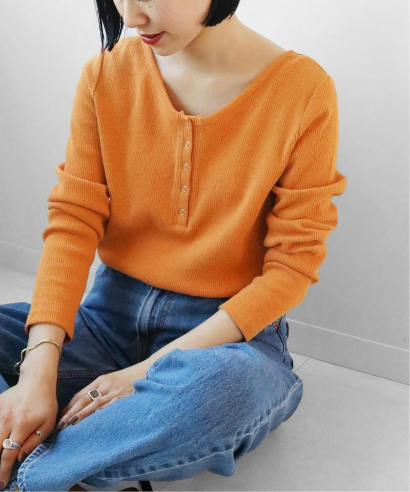 ハリヌキリブヘンリーネックプルオーバー◆（JOURNAL STANDARD relume）
