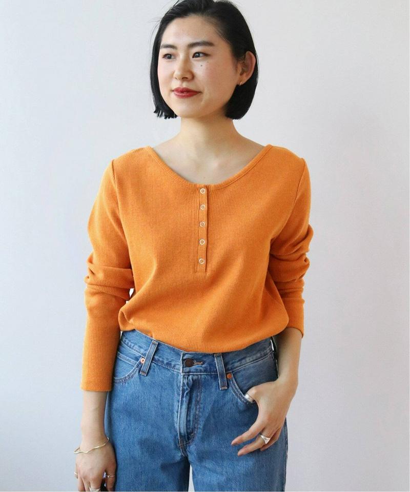 ハリヌキリブヘンリーネックプルオーバー◆（JOURNAL STANDARD relume）